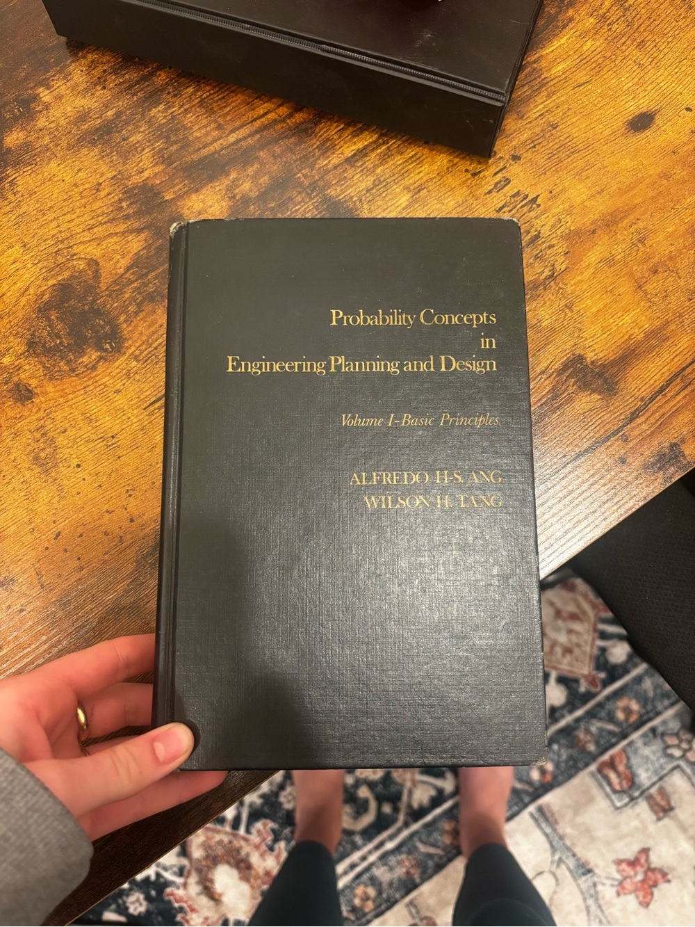 Probability Concepts in Engineering Planning and Design - Black Hardcover